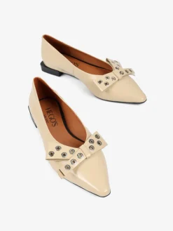 HEGO'S MILANO BALERINY Z KOKARDĄ