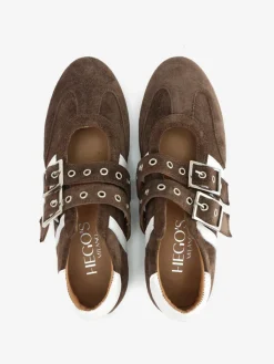HEGO'S MILANO BRĄZOWE SNEAKERSY