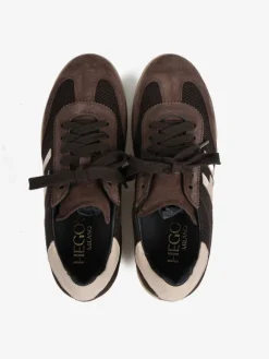 HEGO'S MILANO BRĄZOWE SNEAKERSY