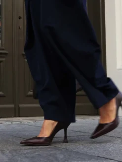 HEGO'S MILANO BRĄZOWE SZPILKI