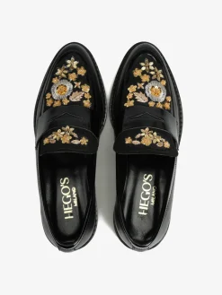 HEGO'S MILANO CZARNE MOKASYNY