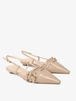 HEGO'S MILANO ELEGANCKIE BALERINY Z PASECZKAMI