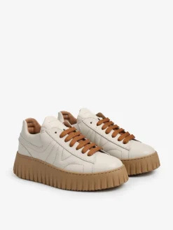 HEGO'S MILANO KREMOWE SNEAKERSY